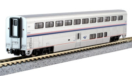 Superliner 1 Coach Amtrak #34026 (Phase VI, silver, blue red)