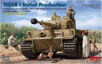 Tiger I Initial Production Early 1943 North African Front (1/35 Scale) Military Model Kit
