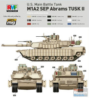 M1A2 SEP Abrams [3 in 1] (1/35 Scale) Military Model Kit