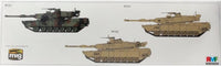 M1A1 M1A2 Abrams with Full Interior (1/35 Scale) Military Model Kit