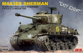 M4A3E8 Sherman (1/35 Scale) Aircraft Model Kit