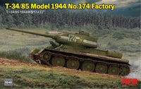 T-34/85 Model 1945 No.174 Factory (1/35 Scale) Military Model Kit