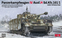 Panzerkampfwagen IV Ausf.H Early Production (1/35 Scale) Tank Model Kit