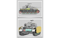 Panzerkampfwagen IV Ausf.H Early Production (1/35 Scale) Tank Model Kit