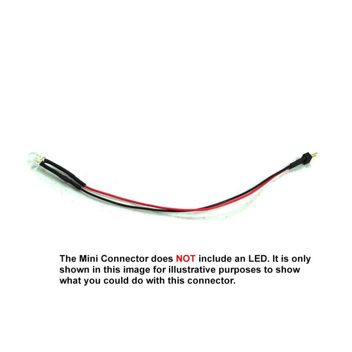 2-Pin Mini Connector With 6
