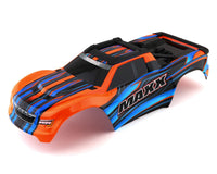 Orange Traxxas Maxx Pre-Painted Truck Body With Decals