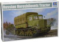 Russian Voroshilovets Heavy Artillery Tractor (1/35 Scale) Military Model Kit