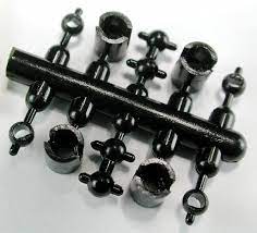 Universal Driveline Couplers with 1.5mm Primary Cups Shaft & 3/32" Horned Ball Shaft