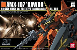 HGUC AMX-107 'Bawoo' (1/144 Scale) Plastic Gundam Model Kit