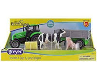 Breyer Farms Tractor & Take-Along Wagon