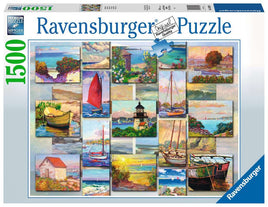 Coastal Collage (1500 Piece) Puzzle