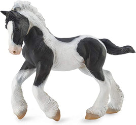 CollectA Gypsy Foal Black and White Piebald