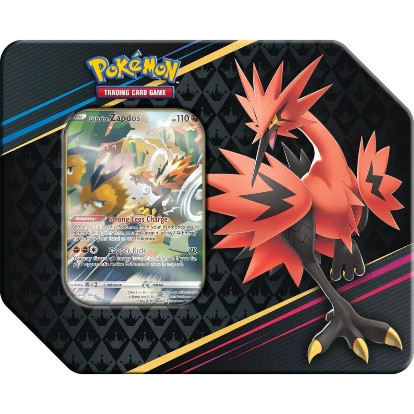Pokemon TCG Crown Zenith Legendary Birds Tin| Eugene Toy & Hobby Pokemon TCG Crown Zenith Legendary Birds Tin| Eugene Toy & Hobby