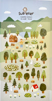 Forest Flat Stickers