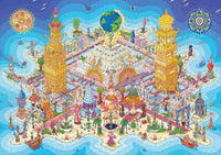 Land of Rutopia by Rubin Topia (1000 Piece) Puzzle