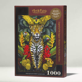 Legand of the Jaguar Shaman by Nathan Miller (1000 Piece) Puzzle