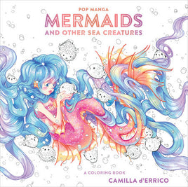 Pop Manga Mermaids & Other Sea Creatures Coloring Book