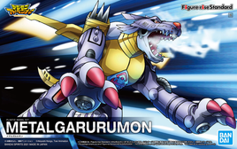 Digimon Metal Garurumon Plastic Model Kit