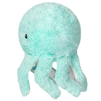 7" Mini Squishable Mint Octopus
