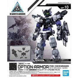 30MM Option Armor for Commander Type [Alto Exclusive/ Black] (1/144 Scale) Gundam Detail Kit