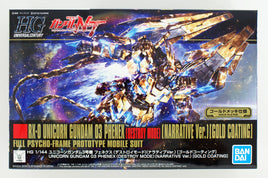 HGUC Unicorn Gundam 03 Phenex (Destroy Mode) Narrative Ver.) [Gold Coating] (1/144 Scale) Plastic Gundam Model Kit