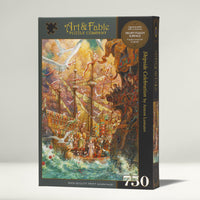 Shipside Celebration by Anton Lomaev (750 Piece) Puzzle