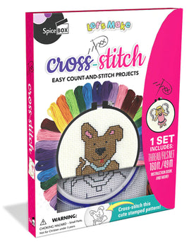 Lets Make: Cross-Stitch Kit