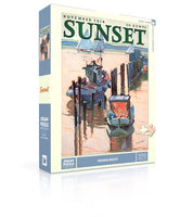 Sunset Fishing Boat (500 Piece) Puzzle