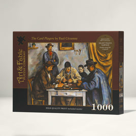 The Card Players by Paul Cézanne (1000 Piece) Puzzle