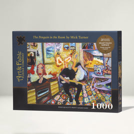 The Penguin in the Room by Mick Turner (1000 Piece) Puzzle