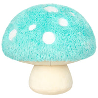 7" Mini Squishable Turquoise Mushroom