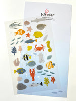 Under the Sea Gel Stickers