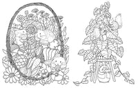 A Million Cute Animals Coloring Book