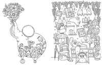A Million Cute Animals Coloring Book