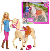 Barbie Doll And Horse - Color Options Available