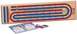 Bicycle Color 3 Track Cribbage Board