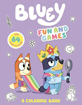 Bluey: Fun and Games Coloring Book