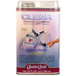 Castin' Craft Clear Polyester Casting Resin 16Oz