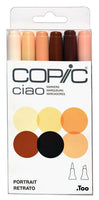 COPIC Ciao Markers: 6 Piece