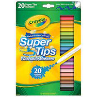 Crayola Markers Washable Super Tip Sets