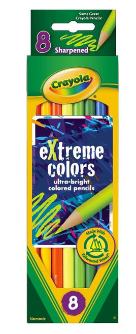 Crayola Extreme Colors Colored Pencil Set