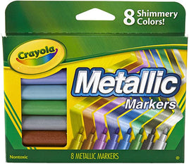 Crayola Markers Metallic - 8