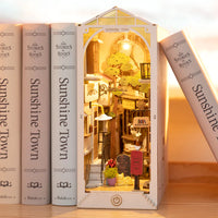 DIY Miniature Book Nook Kit - Sunshine Town