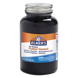 No-Wrinkle Rubber Cement 4 oz.