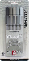 Gelly Roll Moonlight Gel Pens: 5 Piece