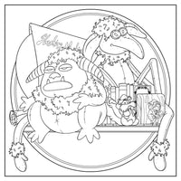 Jim Henson's Labyrinth Adult Coloring Book