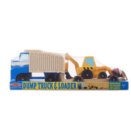 Classic Toy Dump Truck & Loader