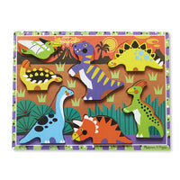 Wooden Chunky Dinosaurs (7 Piece) Puzzle