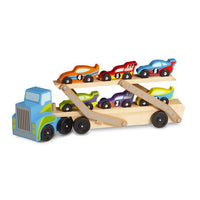 Wooden Mega Race Car Carrier