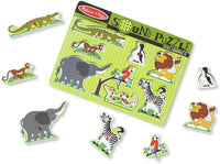Wooden Sound Puzzle: See & Hear Zoo Animals